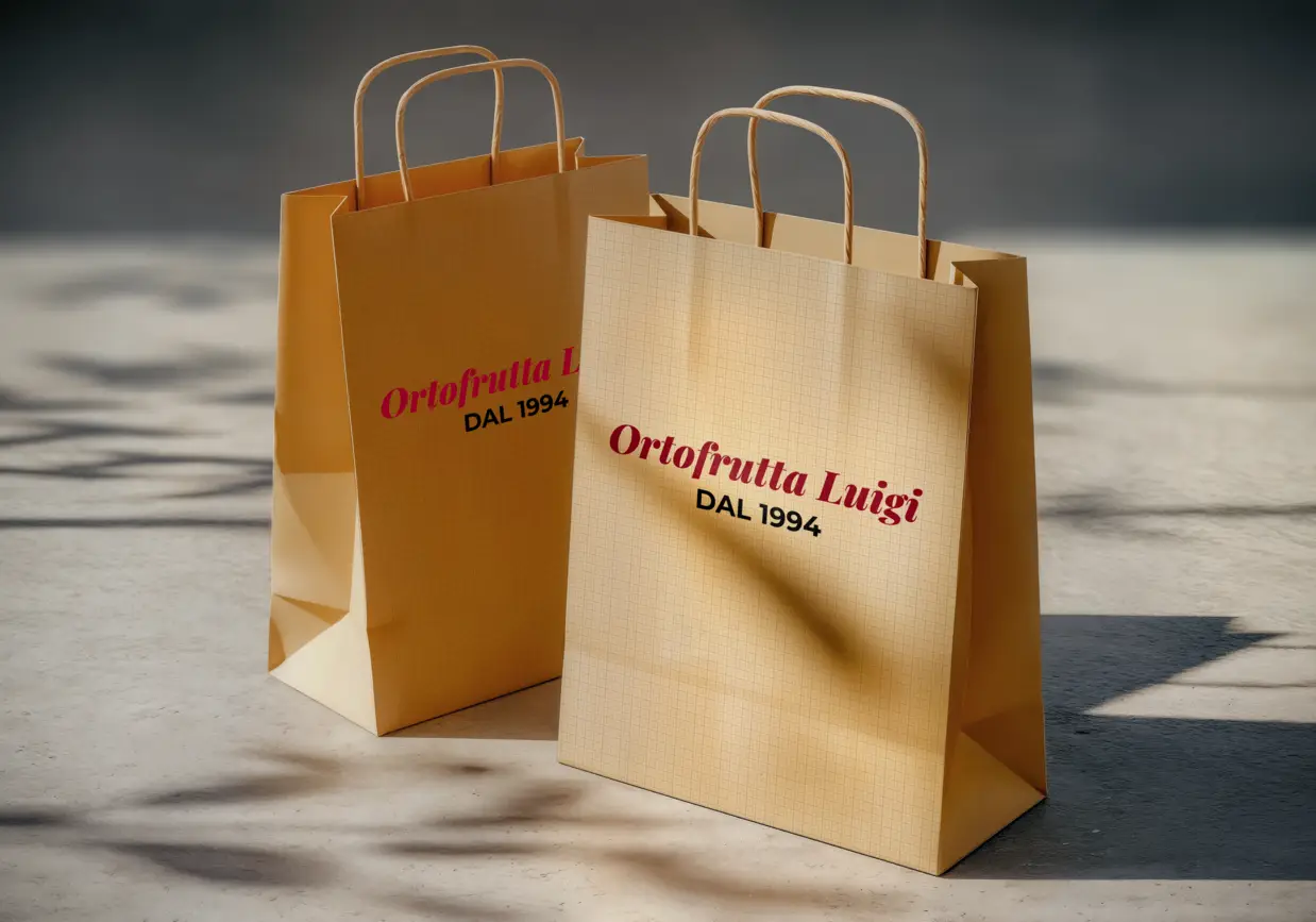 Ortofrutta Luigi - Bolsas de papel